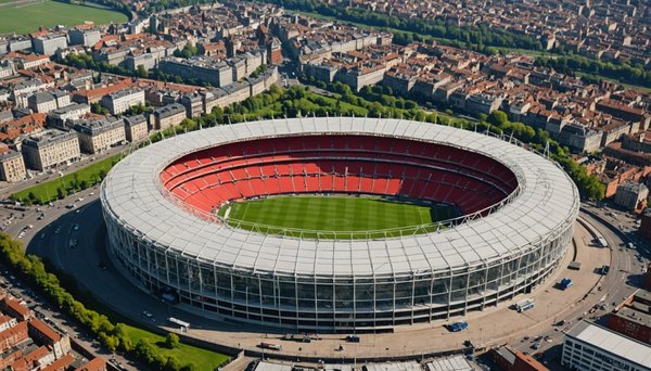 Les stades de football les plus emblématiques d'europe
